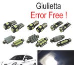Kit 11 Ampoules Led Intérieur Pour Alfa Romeo Giulietta 940, Verzenden