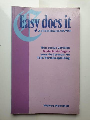 EASY DOES IT NW 9789001911379 Vink, Verzenden, Vink