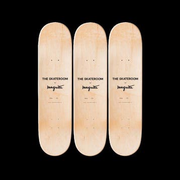 René Magritte (after) x the Skateroom - Le Retour, Antiek en Kunst