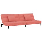 Roze fluwelen slaapbank -35% korting | Retour deal | Snel..., Verzenden