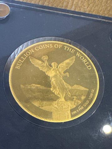 Tsjaad. 5000 Francs 2019 Libertad , 1/200 Oz (.999) (Zonder