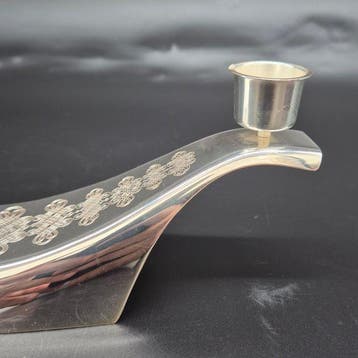 Eleganter WMF S-Collection Kerzenleuchter – Design Klassiker