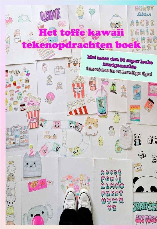 Het toffe kawaii tekenopdrachten boek 8720844007523, Boeken, Overige Boeken, Gelezen, Verzenden
