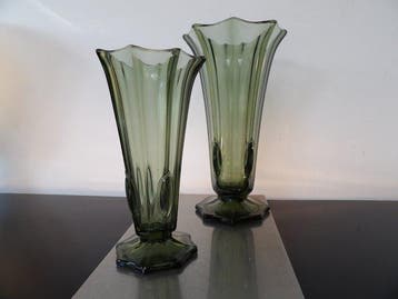 Val Saint Lambert - Charles Graffart - Vase (2) - Mameluck -