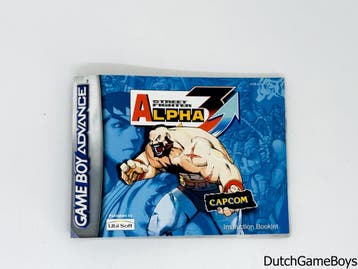 Gameboy Advance / GBA - Street Fighter Alpha 3 - EEU - Manua, Consoles de jeu & Jeux vidéo, Verzenden
