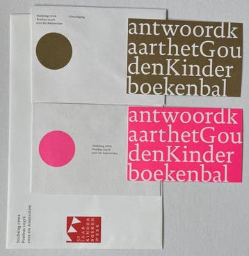 Kinderboekenweek; Irma Boom - Het Gouden Kinderboekenbal