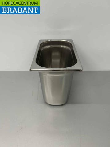 HCB, bac Gastronorm en acier inoxydable, bac GN 1/4,, Verzenden