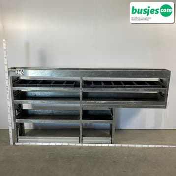 Aluca bedrijfswageninrichting 2280x335x1155mm (2715), Verzenden, Gebruikt