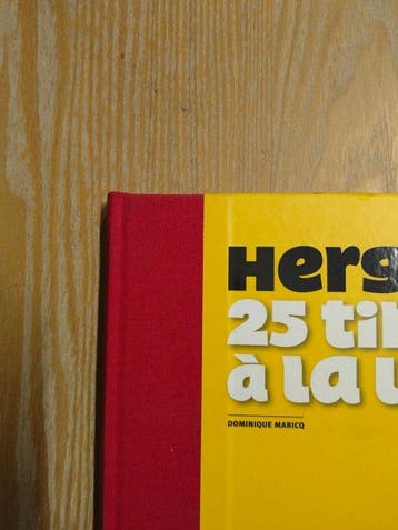 Tintin - Hergé 25 timbres à la une - 1 Album - Eerste druk -, Livres, BD