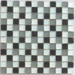 Wand Mozaïek Tegels Factory Glas Zwart Groen - Matje 30x30c, Doe-het-zelf en Bouw, Tegels, Wandtegels, Nieuw, Ophalen of Verzenden