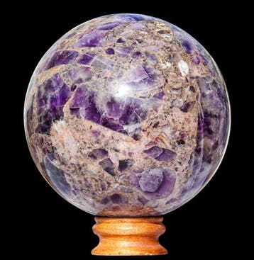 9 kg Chevron Amethyst & Rode Cacoxeniet Kristallen Bol -, Verzamelen