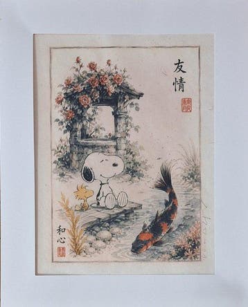 Emma Wildfang - Snoopy and Woodstock - Series -Anime Ukiyo, Nieuw