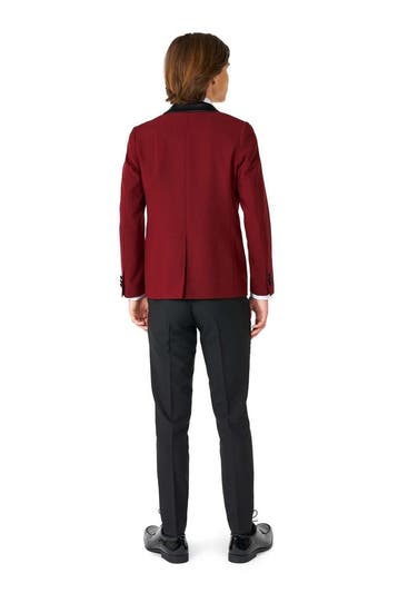 Bordeaux Rode Smoking Jongen Tiener OppoSuits, Verzenden, Nieuw