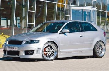Rieger side skirt | geschikt voor Audi A3 8P 2003-2005 3D |, Verzenden, Nieuw, Audi