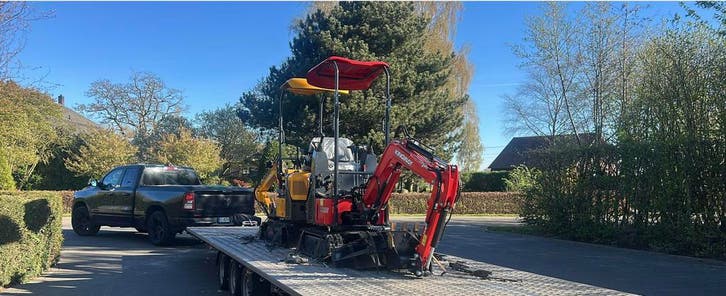 GOEDKOOPST! Kingway mini pelle Minigraafmachine minigraver, Zakelijke goederen, Machines en Bouw | Kranen en Graafmachines, Graafmachine