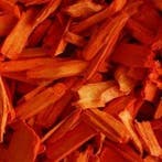 Houtsnippers Gekleurd Klein / Decochips 10-20mm - ORANJE..., Jardin & Terrasse, Plantes | Jardin, Ophalen of Verzenden