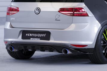 Diffuser | Achterbumper voor VW Golf 7 Basis/GTI/GTD/GTE/e-G, Verzenden, Nieuw