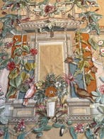 san leucio top quality - Groot en luxueus paneelgordijn in