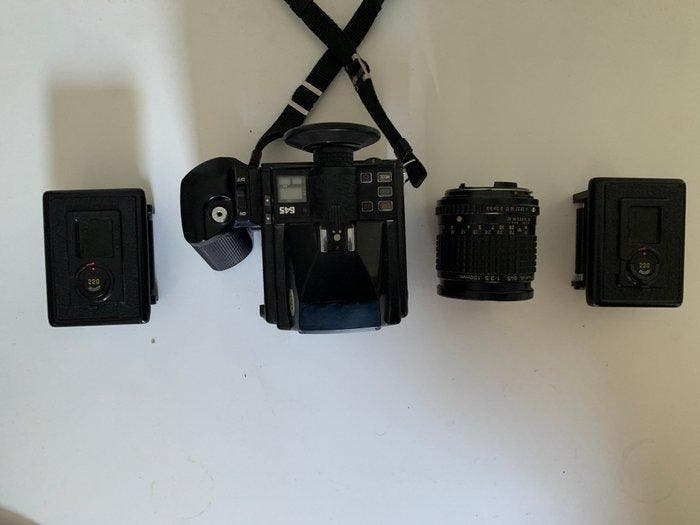 Pentax 645 + pentax-A 645 150mm f/3.5 Analoge camera, TV, Hi-fi & Vidéo, Appareils photo analogiques