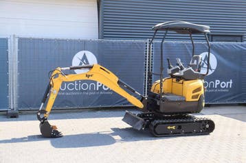 Veiling: Minigraver JPC HT18 Diesel 14kW 2026 Nieuw, Ophalen