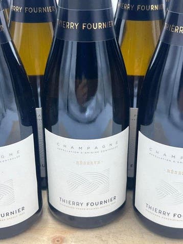 Thierry Fournier, Reserve - Champagne - 12 Demi bouteilles