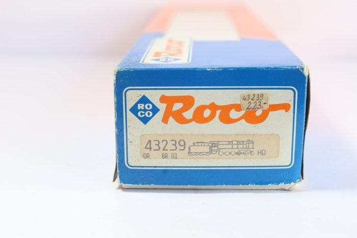 Roco H0 - 43239 - Stoomlocomotief met tender (1) - BR 01, Hobby & Loisirs créatifs, Trains miniatures | HO