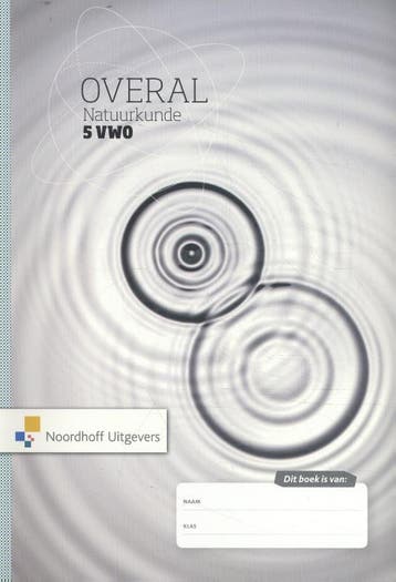 Overal Natuurkunde / 5 vwo 9789001593179 Robert Bouwens, Verzenden, Robert Bouwens