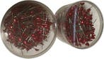 Hartspeld Parelspeld Rood 10x55 mm 480 stuks doosje bulk, Nieuw