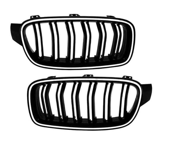 Grill | BMW 3-Serie F30/F31 | LED verlichting | 2012-2016, Auto-onderdelen, Carrosserie, Nieuw, BMW, Verzenden