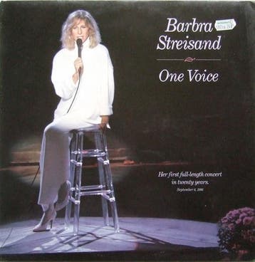 Barbra Streisand - One Voice (LP, 1987), Verzenden