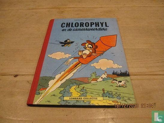 Chlorophyl en de samenzweerders - 1956, Boeken, Stripverhalen, Zo goed als nieuw, Eén stripboek, Verzenden