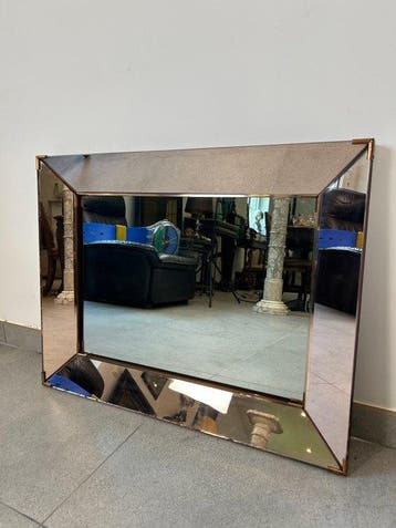 Vintage - Miroir - Verre - MODERNISME