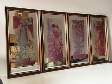 Alphons Mucha (1860-1939) (after) - Fleurs - exclusive