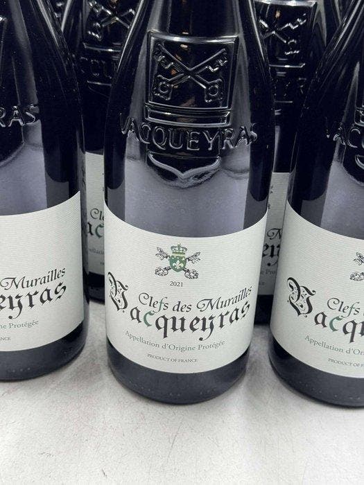 2023 Vacqueyras Clefs des Murailles - Rhône - 12 Flessen, Collections, Vins