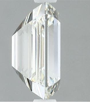 1 pcs Diamant (Natuurlijk) - 2.10 ct - Smaragd - H - VS1 -, Nieuw