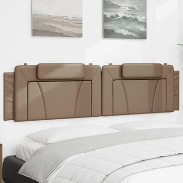 Hoofdbordkussen Viana 200cm - 53% Retour Deal!, Overige materialen, Gebruikt, Bruin, Verzenden