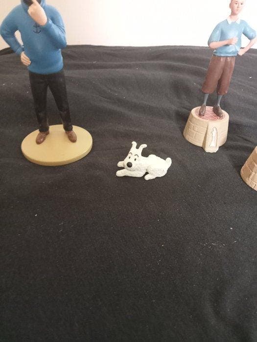 Tintin - Ensemble de 5 figurines - Beeldje - 13 cm - Plastic, Livres, BD | Comics