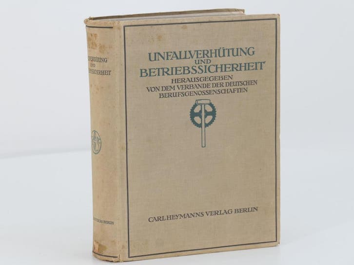 Unfallverhütung und Betriebssicherheit – Verband der Deut, Livres, Transport, Enlèvement ou Envoi