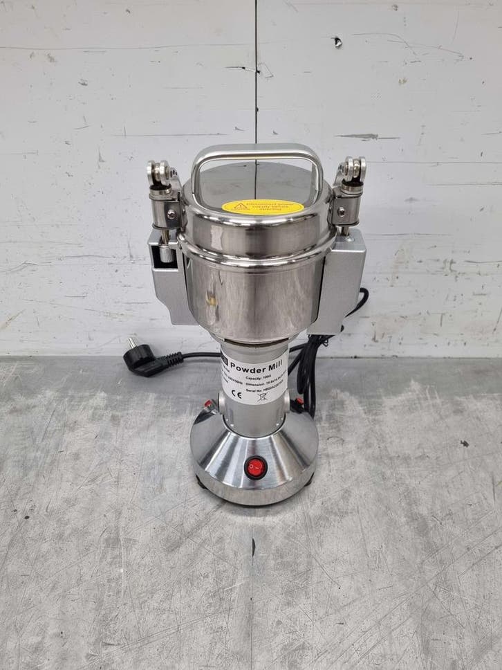 RVS Elektrische kruidmolen kruidenmolen graanmolen, Zakelijke goederen, Horeca | Keukenapparatuur, Ophalen of Verzenden