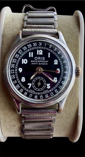 Oris - Pointer Date Military - Sans prix de réserve - 677 -