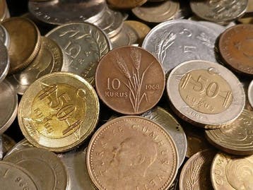 Turkije. Lot of 1.5 kg of old coins - different dates