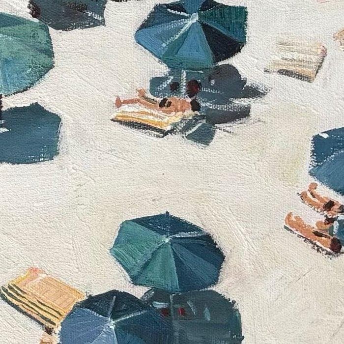 BOB - Beach club 96, Antiek en Kunst, Kunst | Schilderijen | Modern
