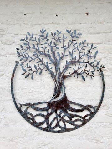 Assiette murale - Fer