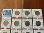 Griekenland. 2 Euro 2002/2018 (19 stuks) (Zonder, Postzegels en Munten