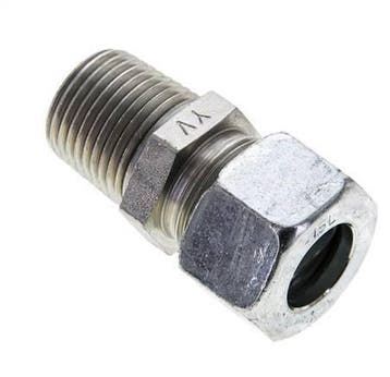Anneau de coupe droit en acier zingué 1/2 NPT mâle x 15L, Verzenden