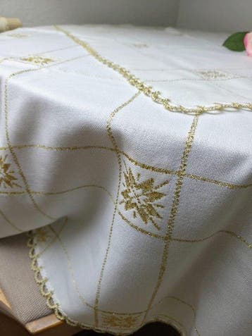 Festliches Weihnachts-Tischdecken-Set (2-teilig) mit, Nieuw