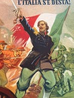 Italië - Propagandakaart van de Italiaanse Socialistische, Verzamelen, Gelopen