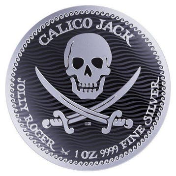 Niue. 2 Dollars 5 x 2022 1oz $2 NZD Niue Calico Jack - Jolly