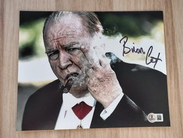 Churchill - Brian Cox (Winston Churchill) - Autograph, Photo, Nieuw