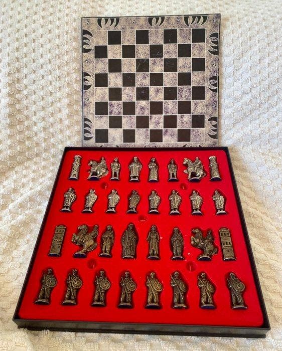 Schaakspel - De Reconquista, Antiek en Kunst, Curiosa en Brocante